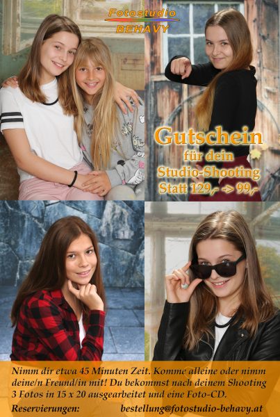 Studioshooting Aktion