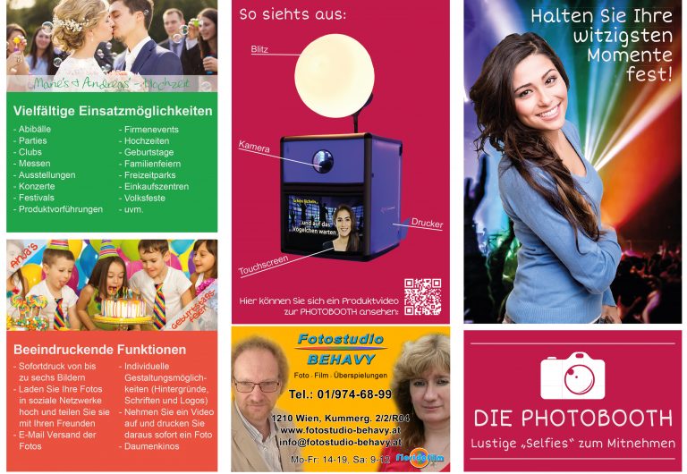 Photobooth - the photo box - Fotostudio Behavy